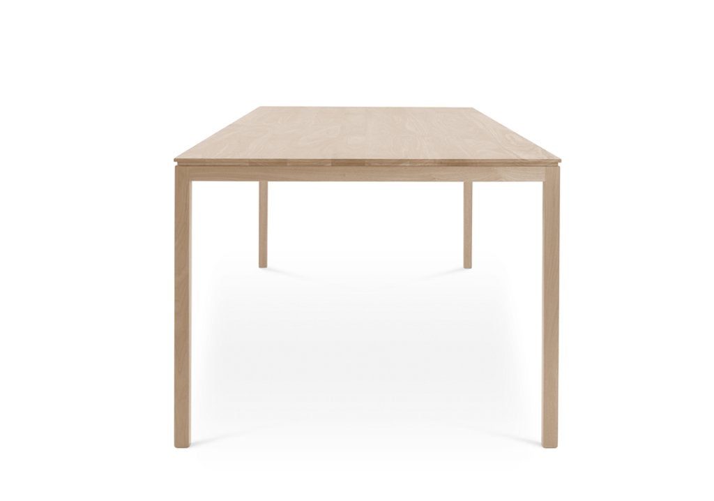 Mistral Tafel Kluskens 240x100, Ophalen, Eikenhout, 200 cm of meer, 50 tot 100 cm