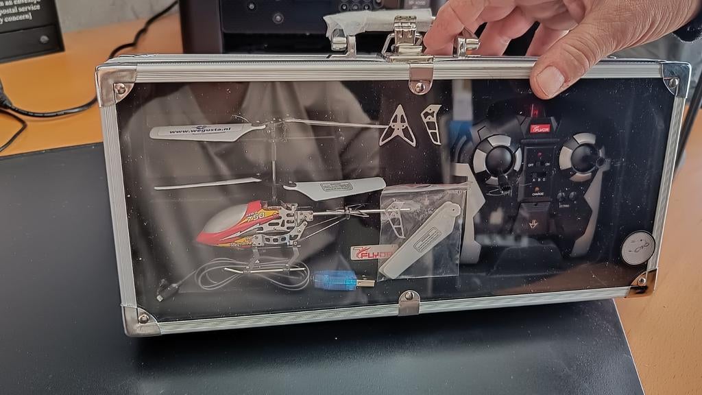Nieuw Helikoptertje Compleet in Koffertje, RTF (Ready to Fly), Helikopter, Nieuw, Ophalen