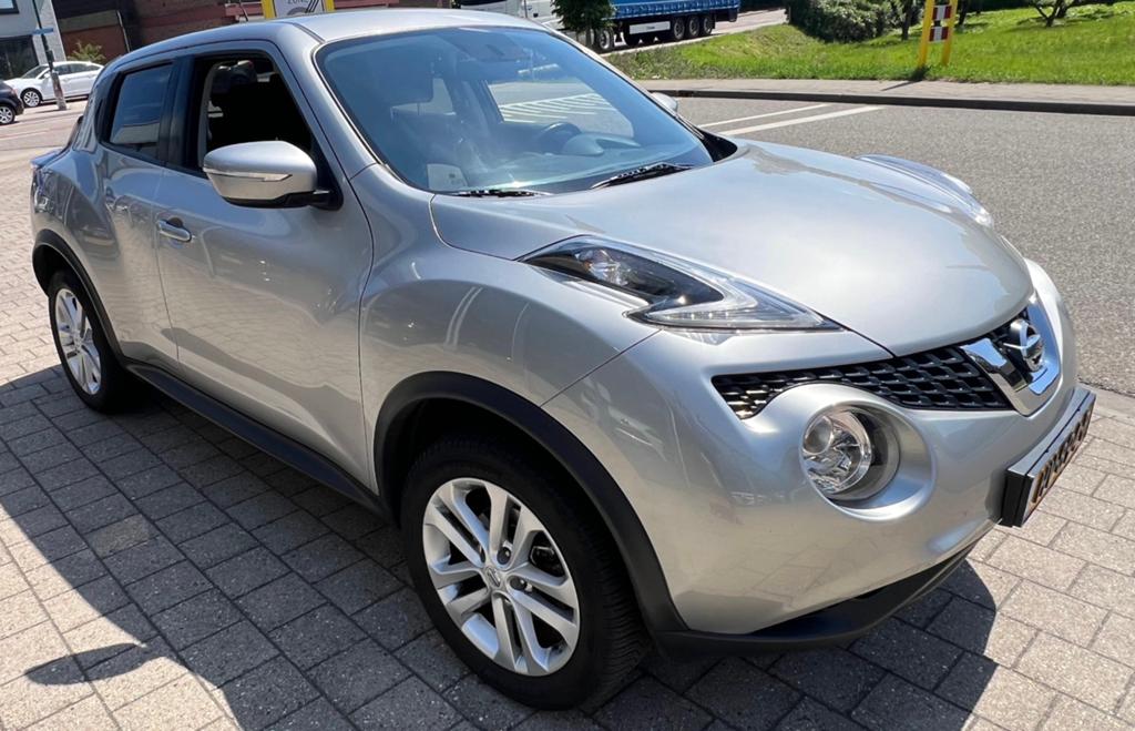 Nissan Juke 1.6 CVT 86KW 2016 AUTOMAAT + OHO Historie / NAP, Auto's, Nissan, 4 cilinders, 49 €/maand, Origineel Nederlands, Trekhaak
