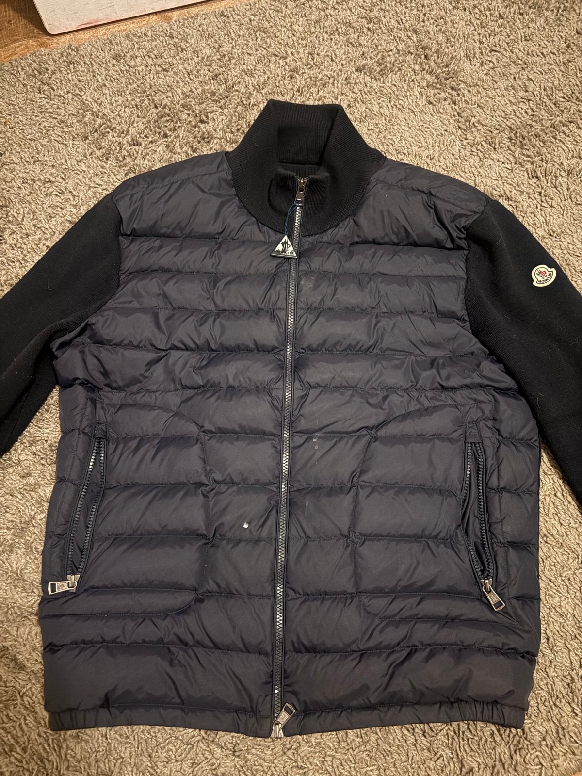 Moncler Cardigan Jas, Kleding | Heren, Ophalen of Verzenden, Zo goed als nieuw