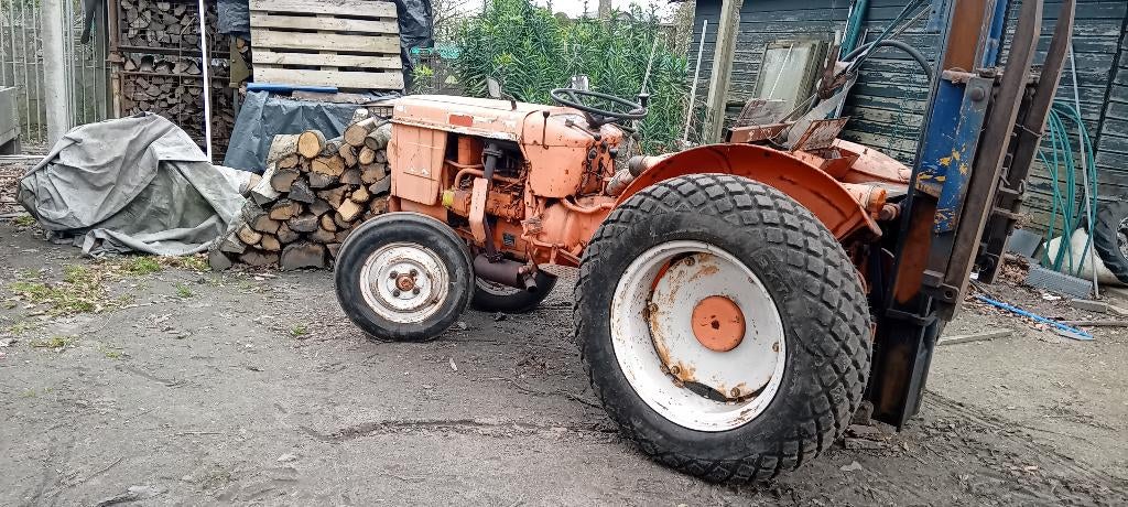 renault old timmer met hefmast, Doe-het-zelf en Verbouw, Ophalen, Gebruikt