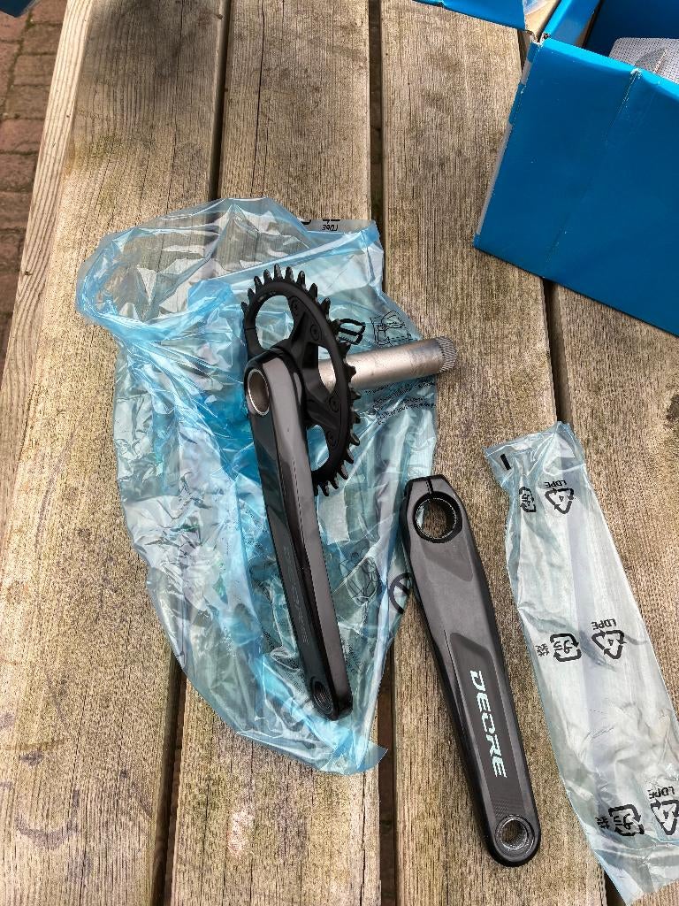 Crankset Shimano deore m6120 12 sp: NIEUW!, Crankstel of Pedalen, Racefiets, Nieuw, Ophalen of Verzenden
