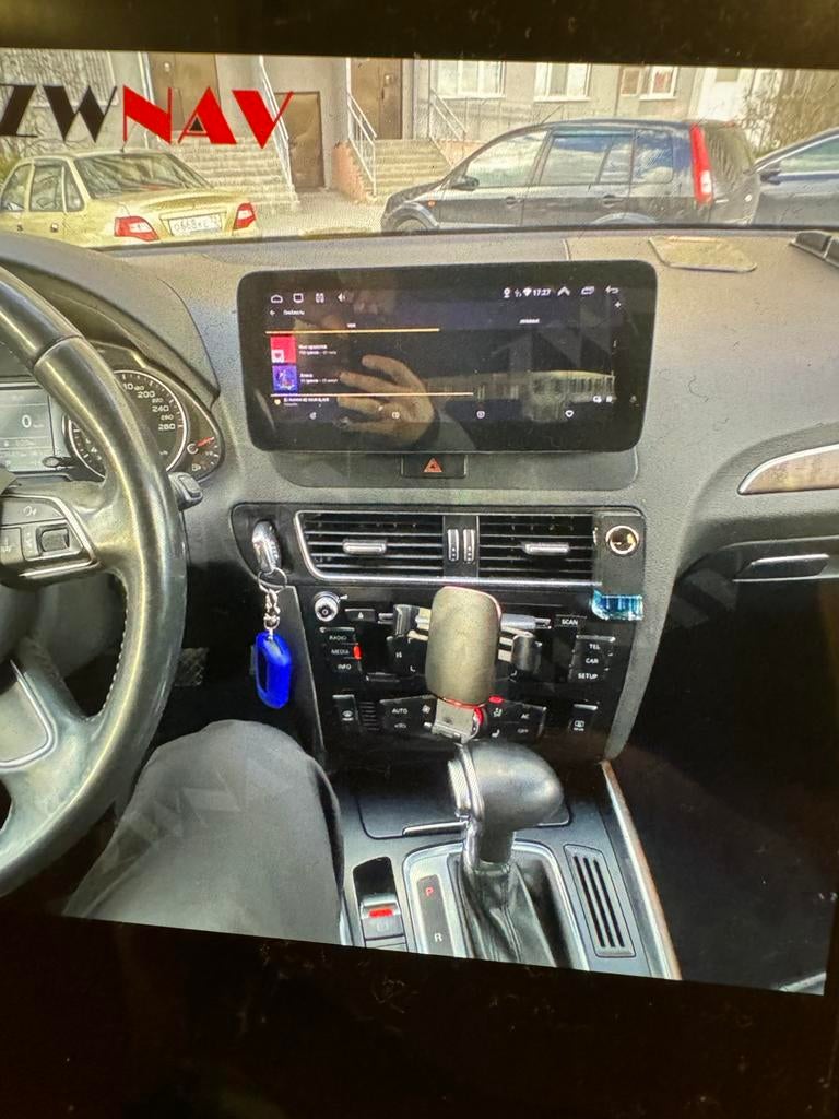Android 12 Carplay+Wireless Auto voor Audi Q5 2009-2016, Ophalen of Verzenden, Zo goed als nieuw