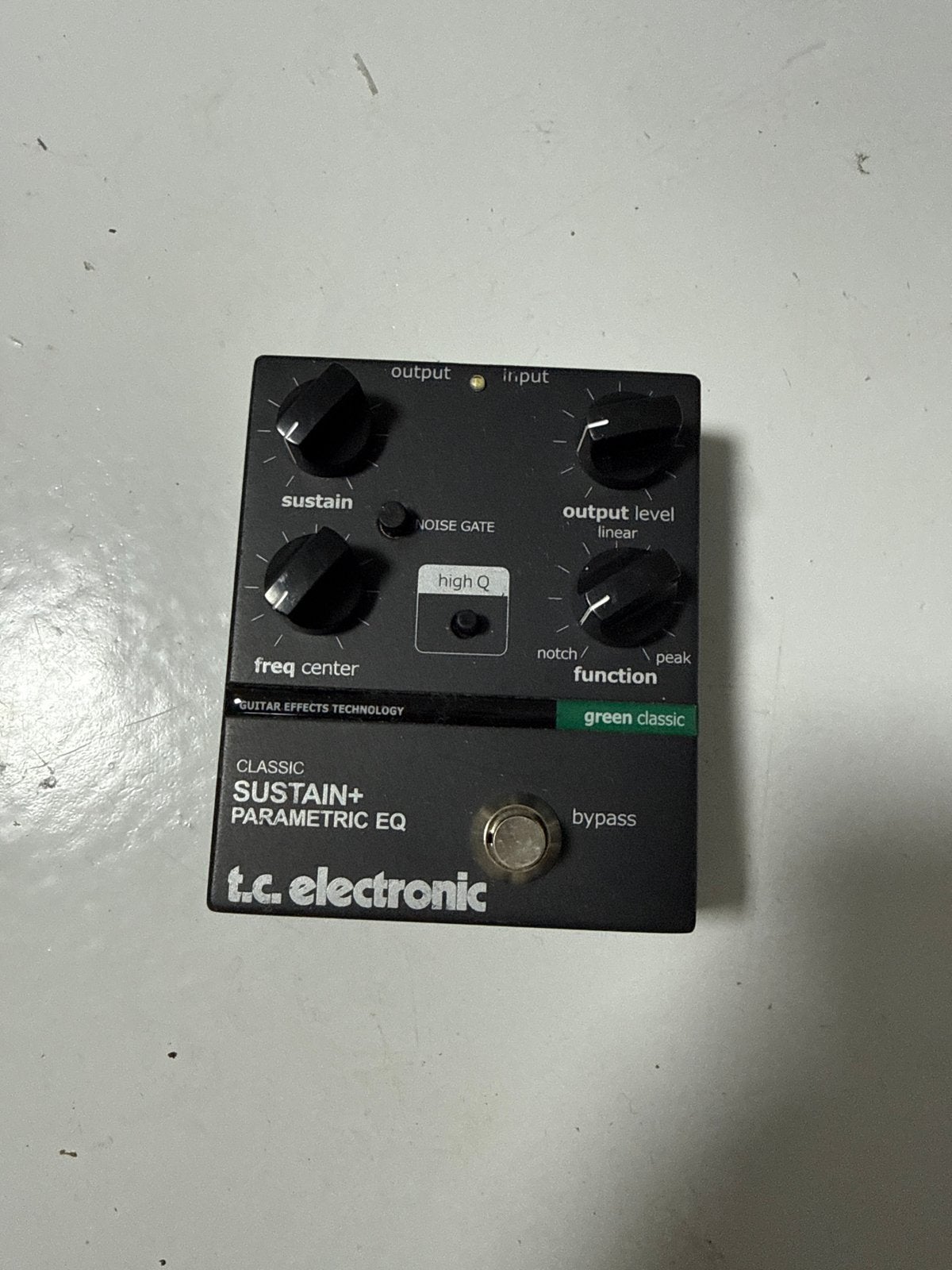 T.C. Electronic Sustain+ Parametric EQ Gitaar Pedaal, Muziek en Instrumenten, Effecten, Ophalen of Verzenden, Gebruikt, Equalizer
