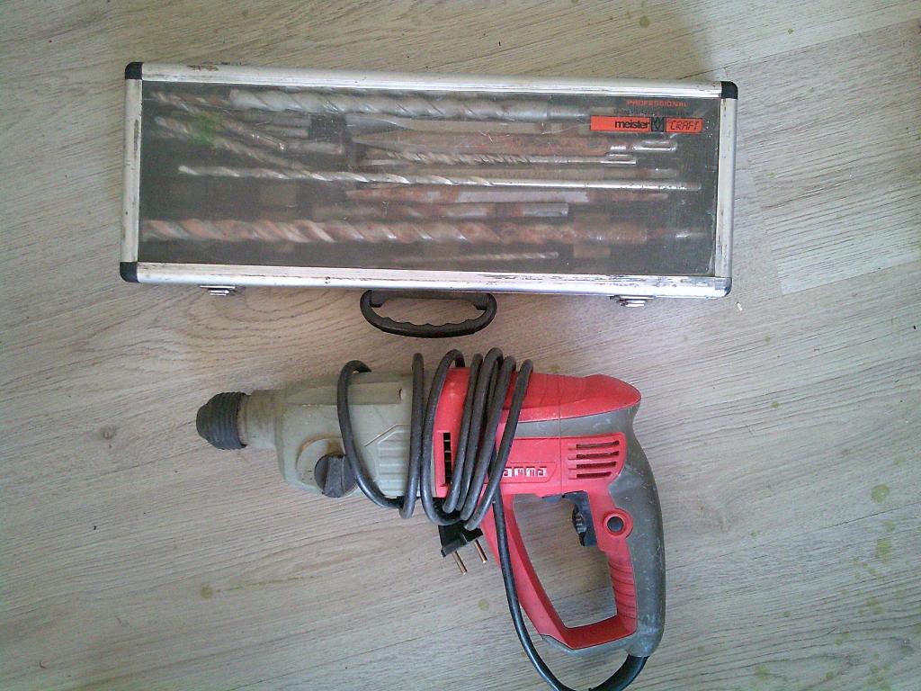 Slagboormachine, Doe-het-zelf en Verbouw, Gereedschap | Boormachines, Gebruikt, Boor- en/of Breekhamer, Ophalen of Verzenden, Variabele snelheid