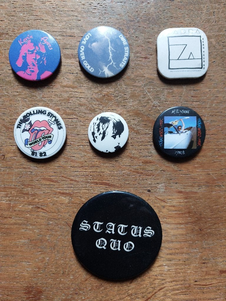 Buttons jaren 70 en 80, Ophalen of Verzenden, Nieuw