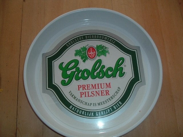 Grolsch dienblad (nr.2), Ophalen of Verzenden, Nieuw, Overige typen, Grolsch