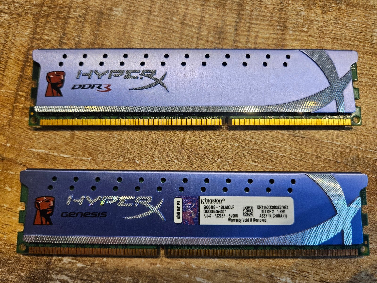 HyperX Genesis 8GB DDR3 RAM (2x4GB) – 1600MHz, Computers en Software, RAM geheugen, Ophalen of Verzenden