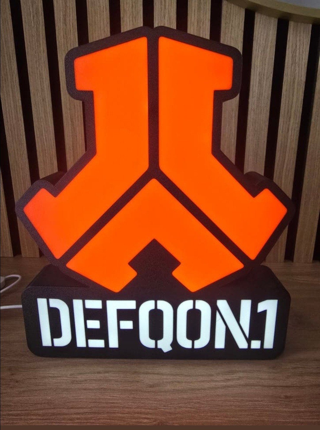 Defqon.1 LED Lamp - Uniek en Sfeervol, Meerkleurig, Nieuw, Kunststof, Ophalen of Verzenden
