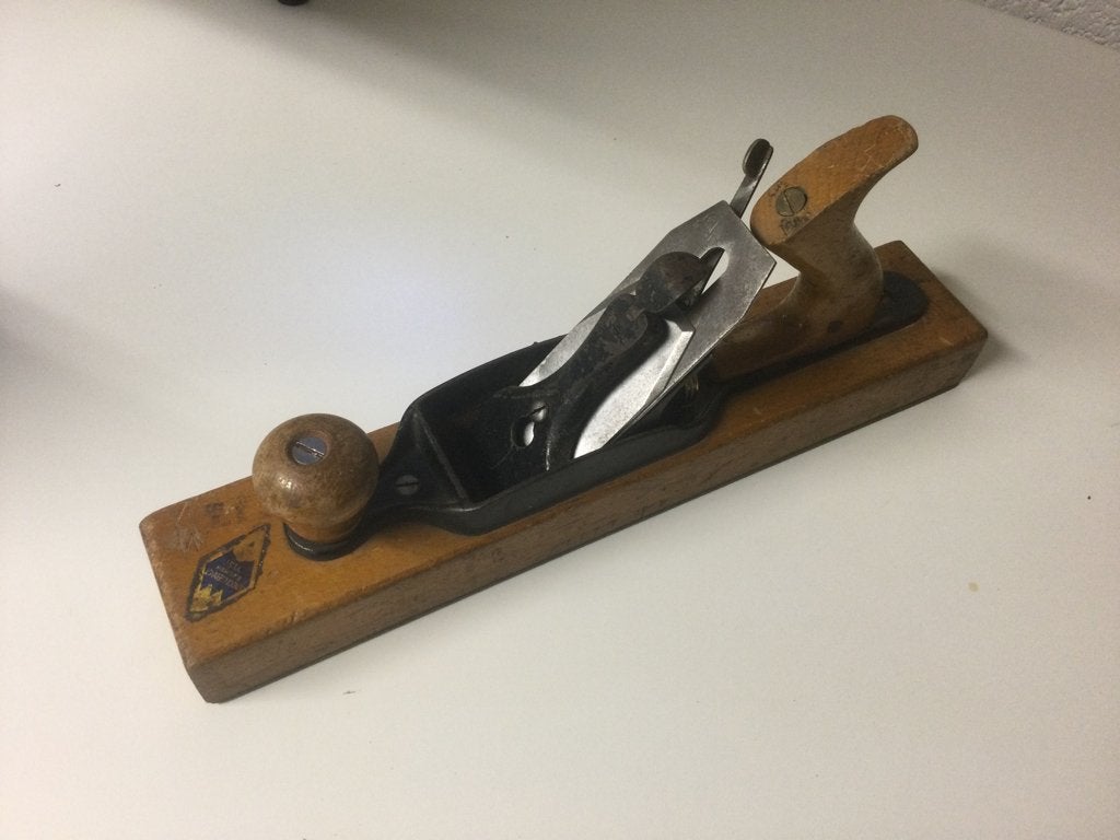 Oude schaaf Nooitgedagt, Antiek en Kunst, Antiek | Gereedschap en Instrumenten, Ophalen of Verzenden