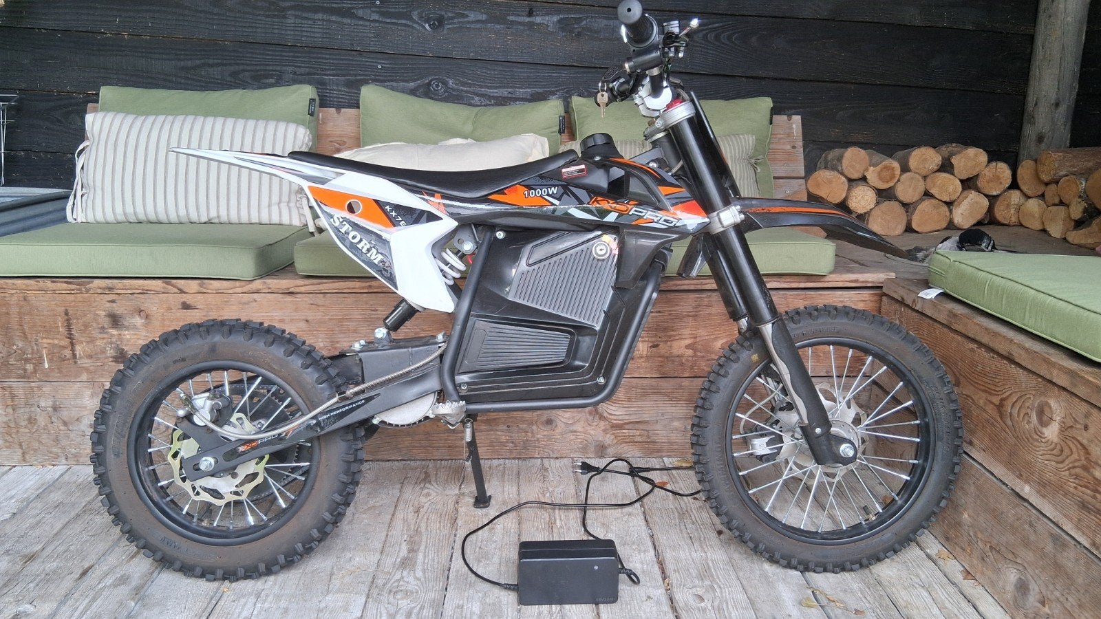 KXD Pro kx7e 1000w elektrische crossmotor 72 cm zithoogte, Ophalen, Zo goed als nieuw, Overige typen