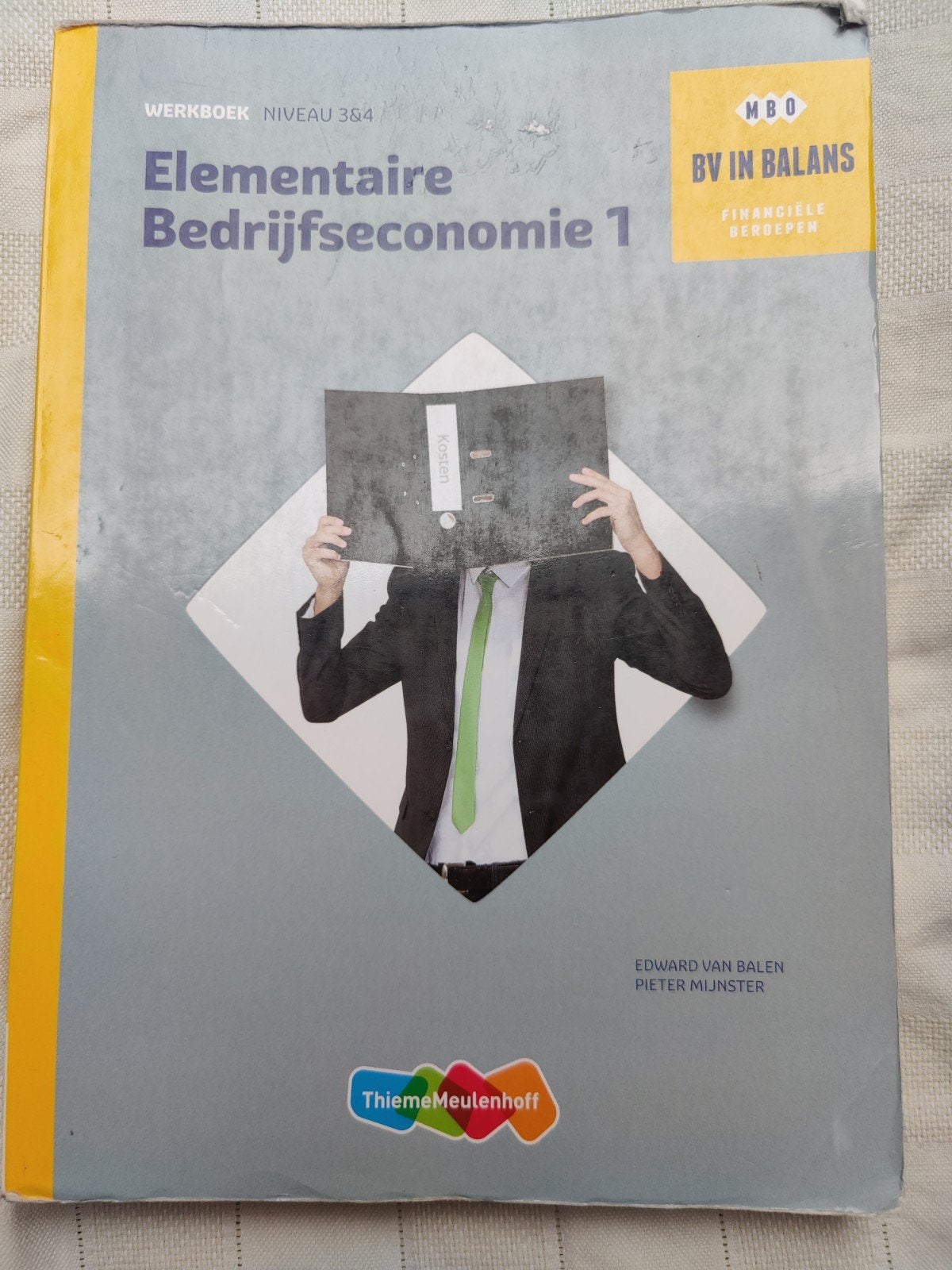 Werkboek Elementaire Bedrijfseconomie 1 MBO 3&4, Gelezen, Ophalen of Verzenden, MBO, Gamma