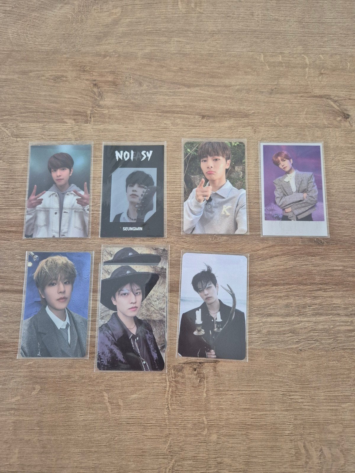 Stray kids seungmin photocards, Ophalen of Verzenden, Zo goed als nieuw, Foto of Kaart