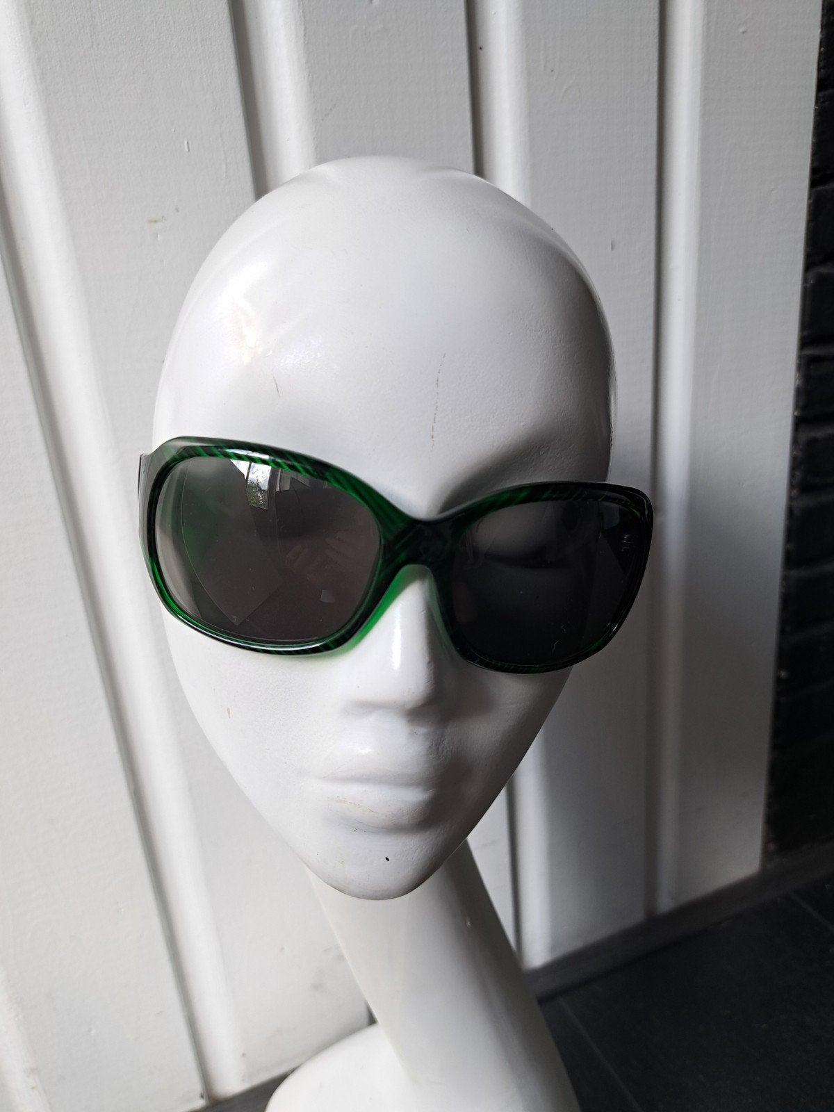 Knobbout Design Pro-Vision A1-1015 CE zonnebril smaragdgroen, Gebruikt, Zonnebril, Groen, Ophalen