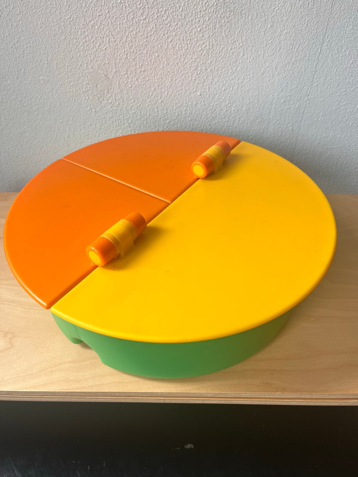 Vintage Ikea opbergdoos - Knutt & Marianne Hagberg 90’s, Kunststof, Overige typen, Rond, Ophalen of Verzenden