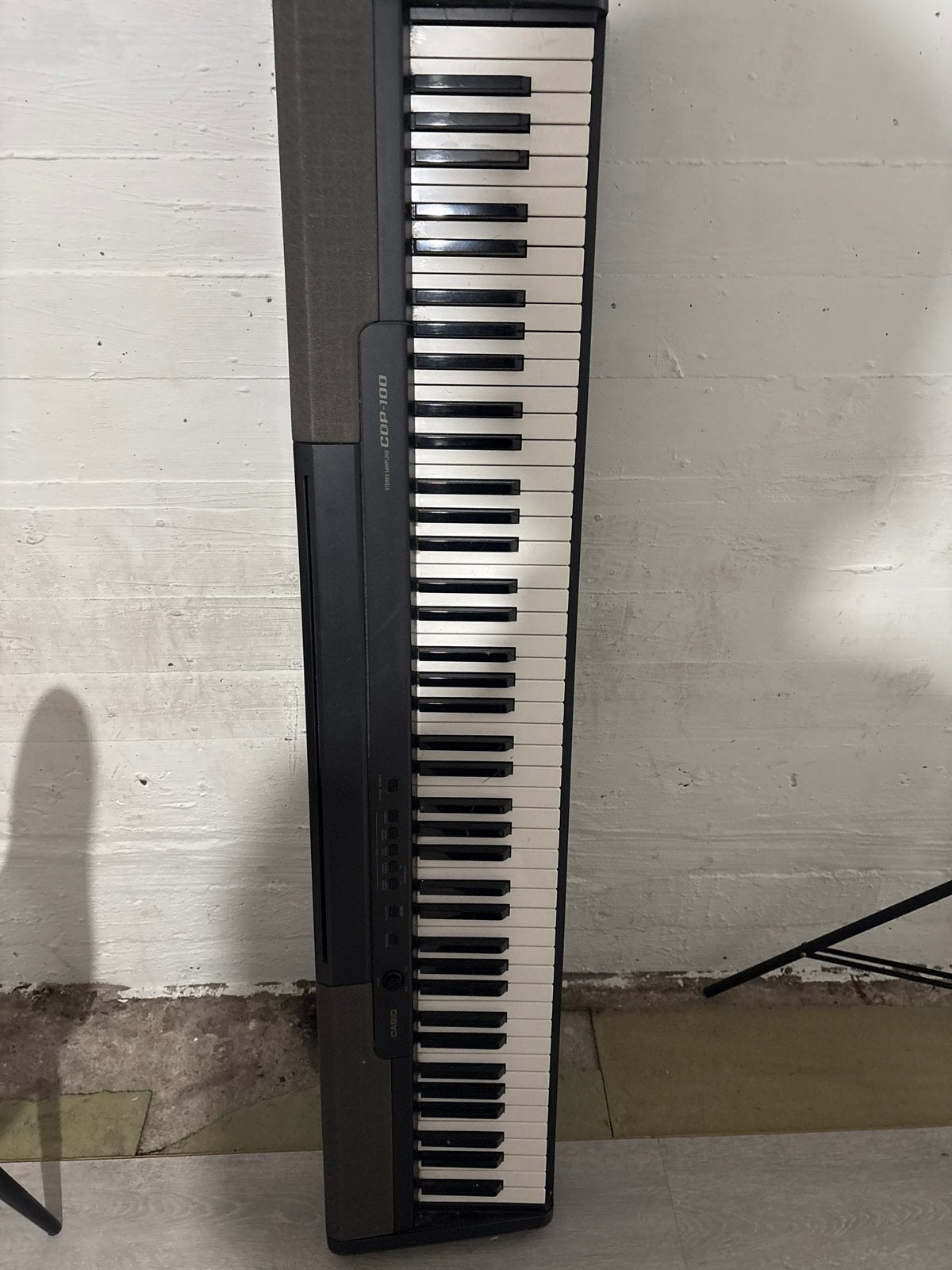 Casio CDP-100 digitale piano mag ook onderhandelen, Ophalen, Gebruikt, 88 toetsen, Casio