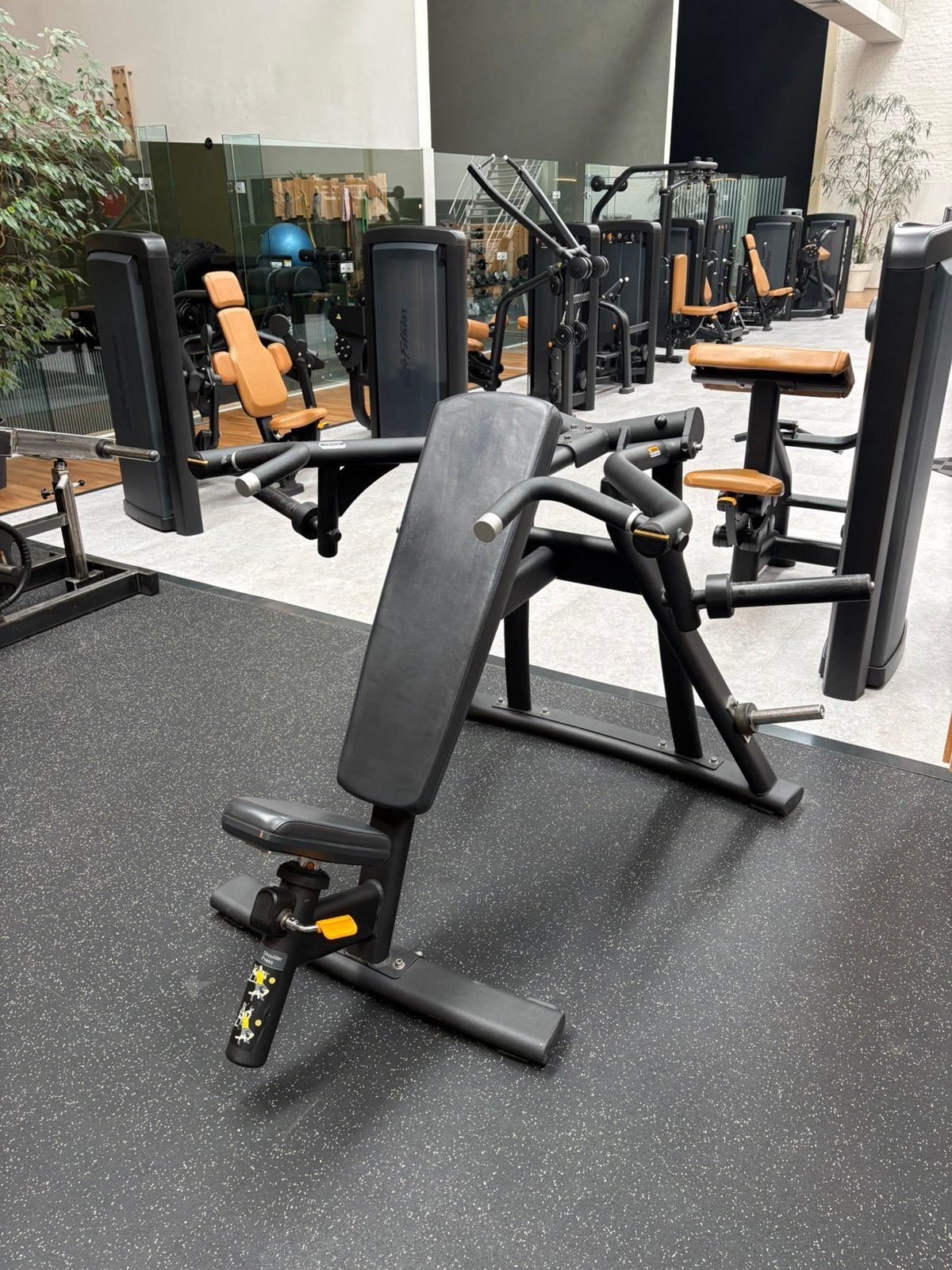 Matrix plate loaded shoulder press, Ophalen of Verzenden, Zo goed als nieuw, Overige typen