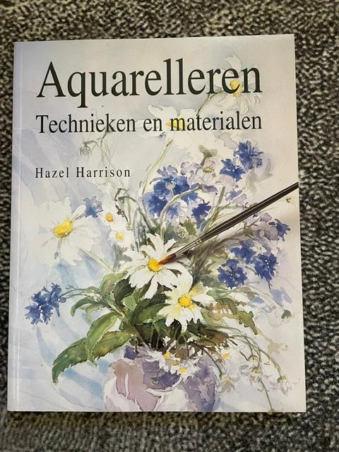 Aquarelleren technieken en materialen, Ophalen, Zo goed als nieuw, Tekenen en Schilderen, Hazel Harrison