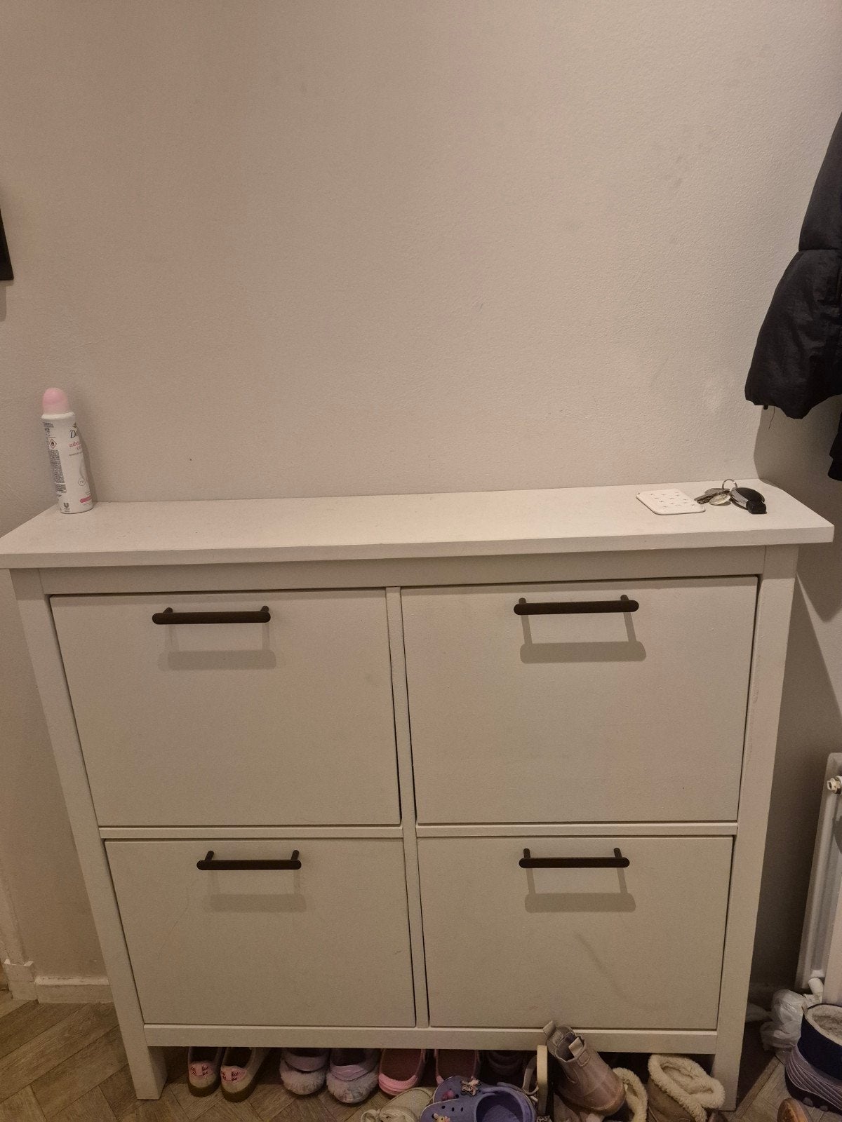 IKEA schoenenkast met gebruiksporen en geverfd, Ophalen, Gebruikt, Geverfd