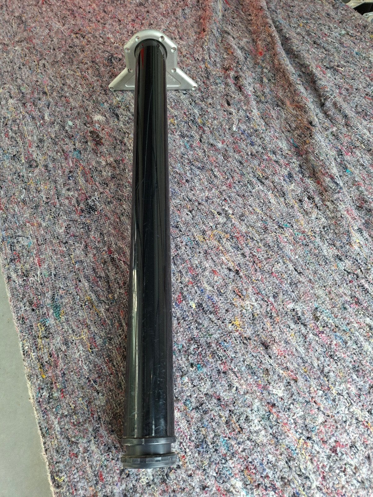 Tafelpoten zwart metaal, Ophalen, Minder dan 50 cm, 50 tot 100 cm, Rond