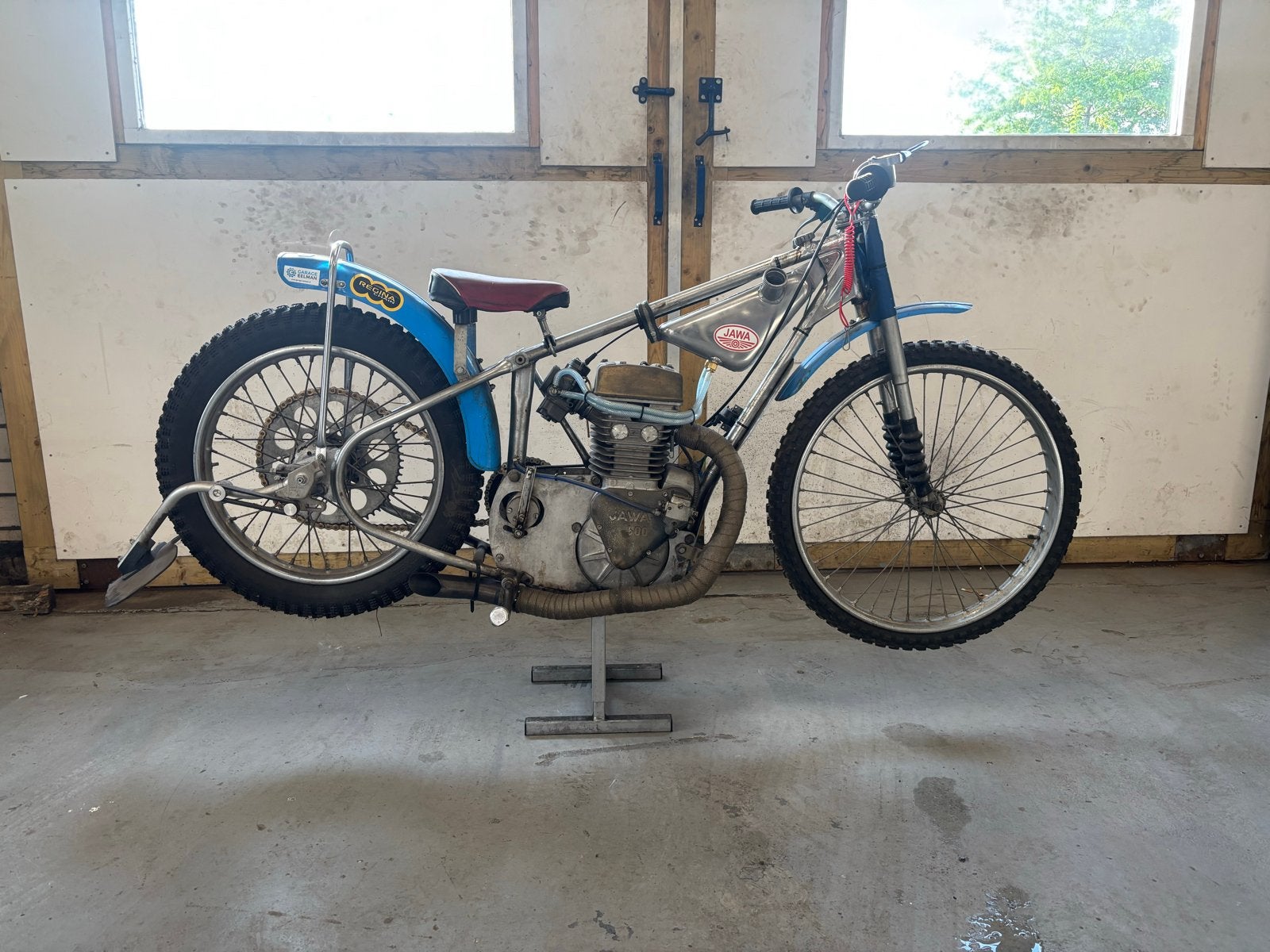 Jawa Speedway Motorfiets - Unieke Klassieker, Motoren, Gebruikt, Meer dan 35 kW, Overig, Handgeschakeld