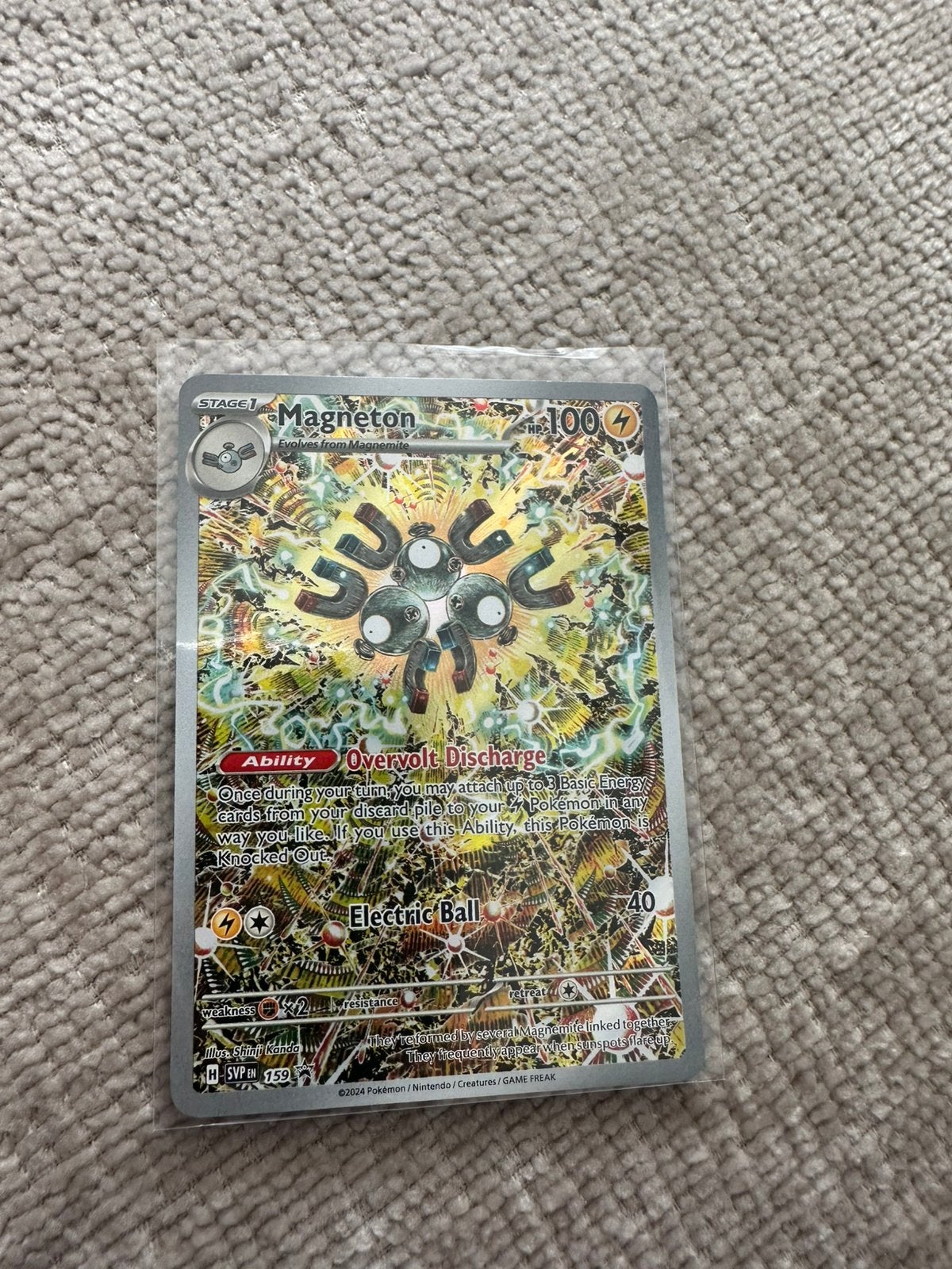 Magneton PROMO Pokemon, Ophalen, Zo goed als nieuw