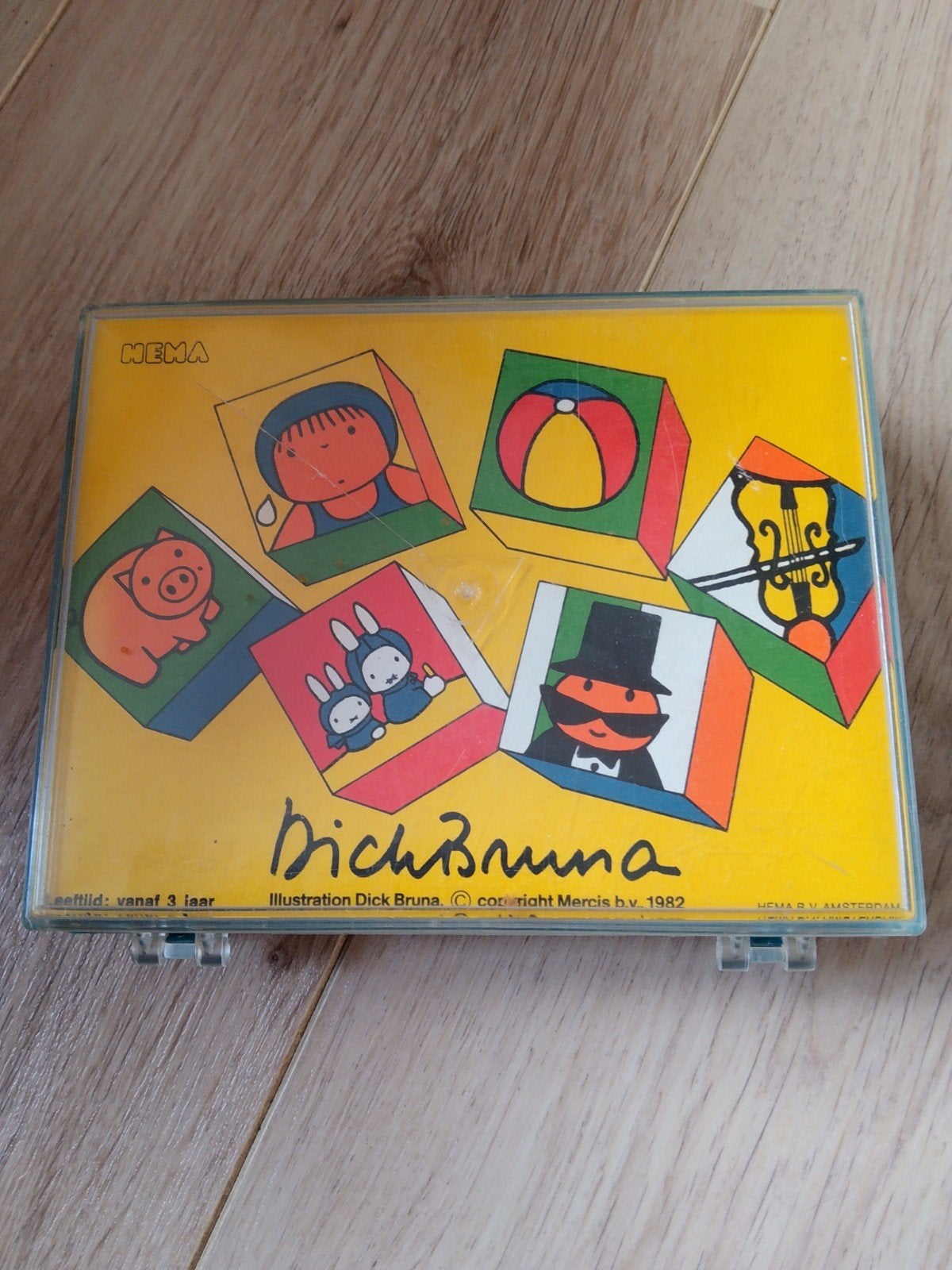 Dick Bruna HEMA Blokkenpuzzel - Vintage (1982), Ophalen of Verzenden, Gebruikt, Puzzelen