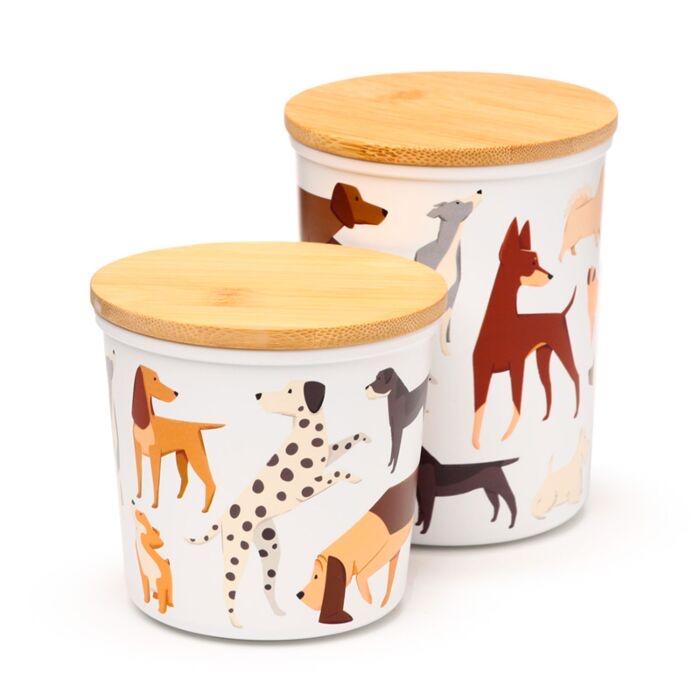 Nieuwe Voorraadpotten met Honden Design, Ophalen of Verzenden, Nieuw, Overige materialen, Minder dan 50 cm