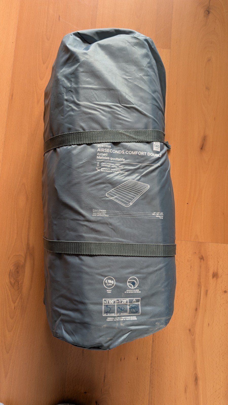 Quechua Airseconds Comfort 140 opblaasbaar matras, Ophalen of Verzenden, Gebruikt, 2-persoons