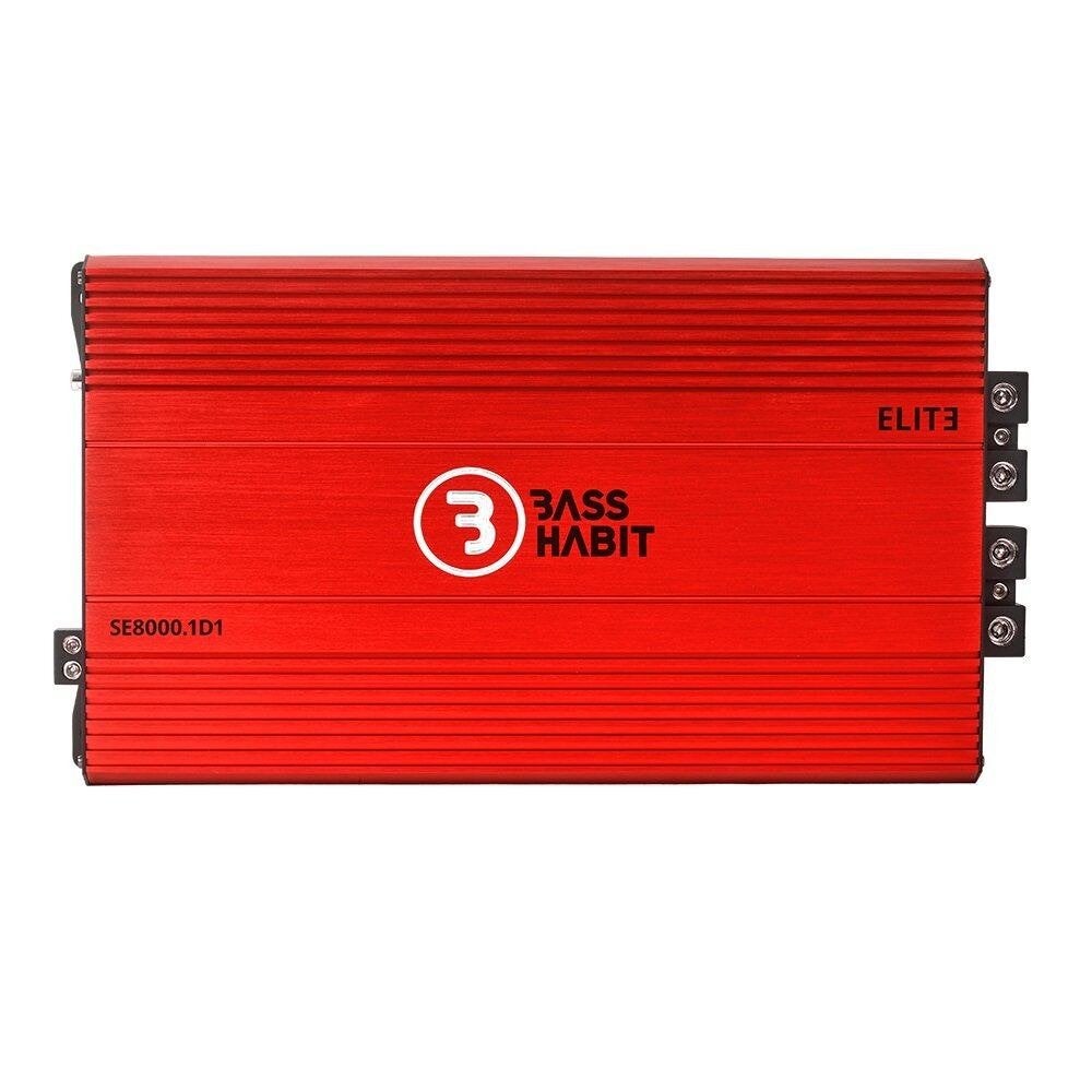 Bass Habit SPL Elite SE8000.1D1 8000WRMS Monoblok versterker