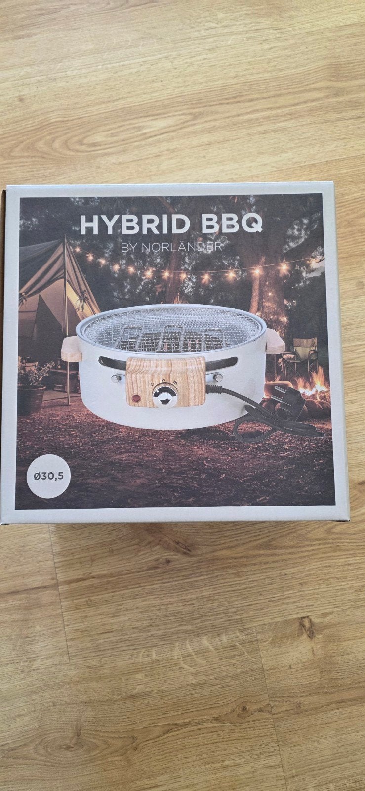 Norländer Hybride BBQ NIEUW, Tuin en Terras, Elektrische barbecues, Ophalen, Nieuw, Norlander