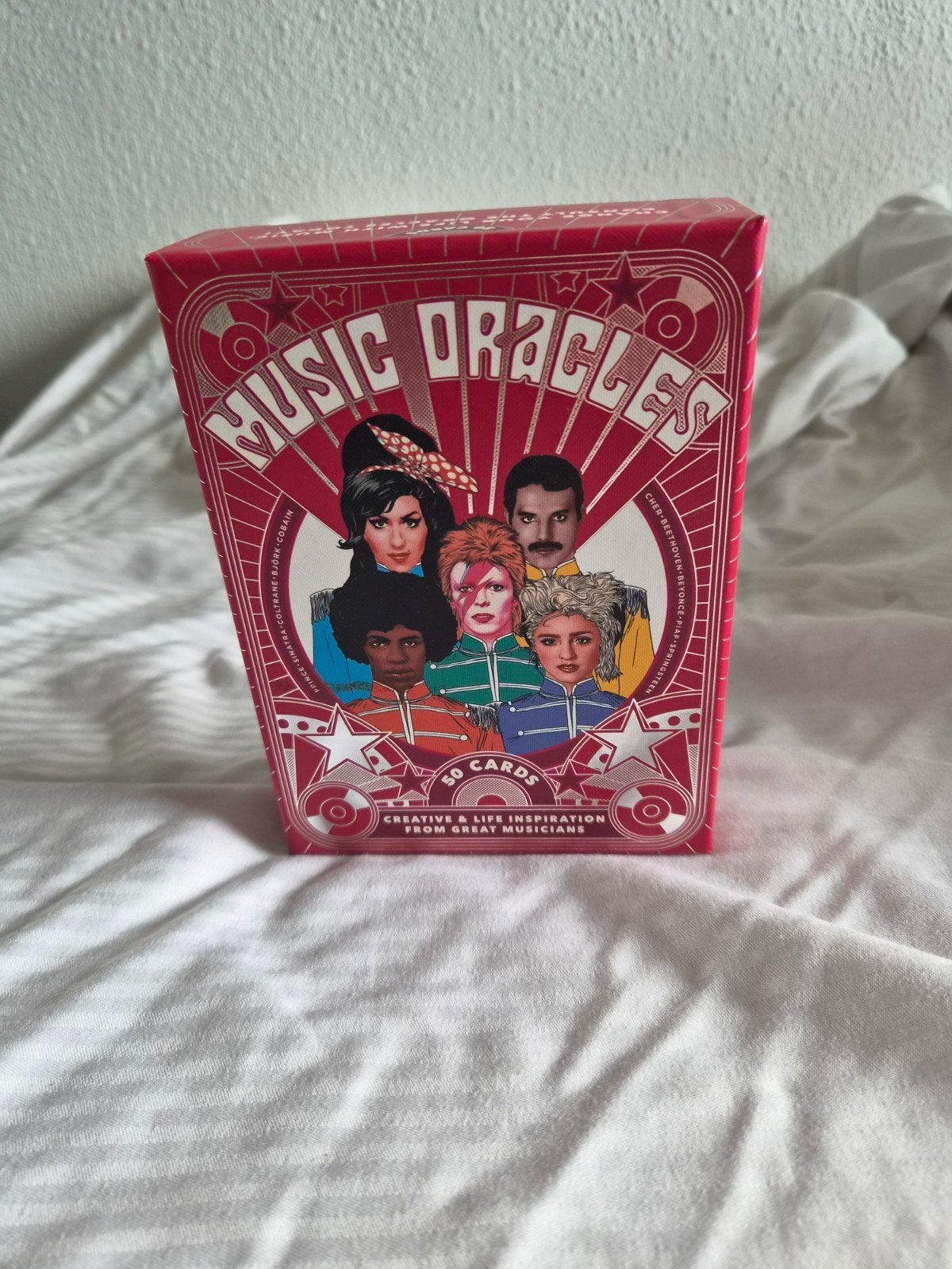 Music Oracles: Kaartenset met Muziekiconen, Verzamelen, Ophalen of Verzenden, Zo goed als nieuw, Overige typen