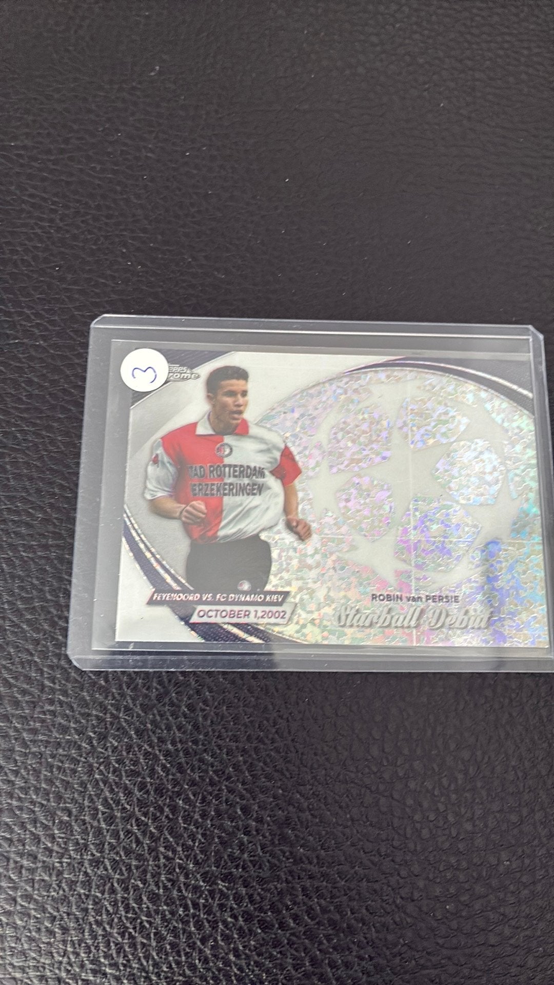 Topps feyenoord robin van persie, Ophalen of Verzenden, Zo goed als nieuw, Plaatje