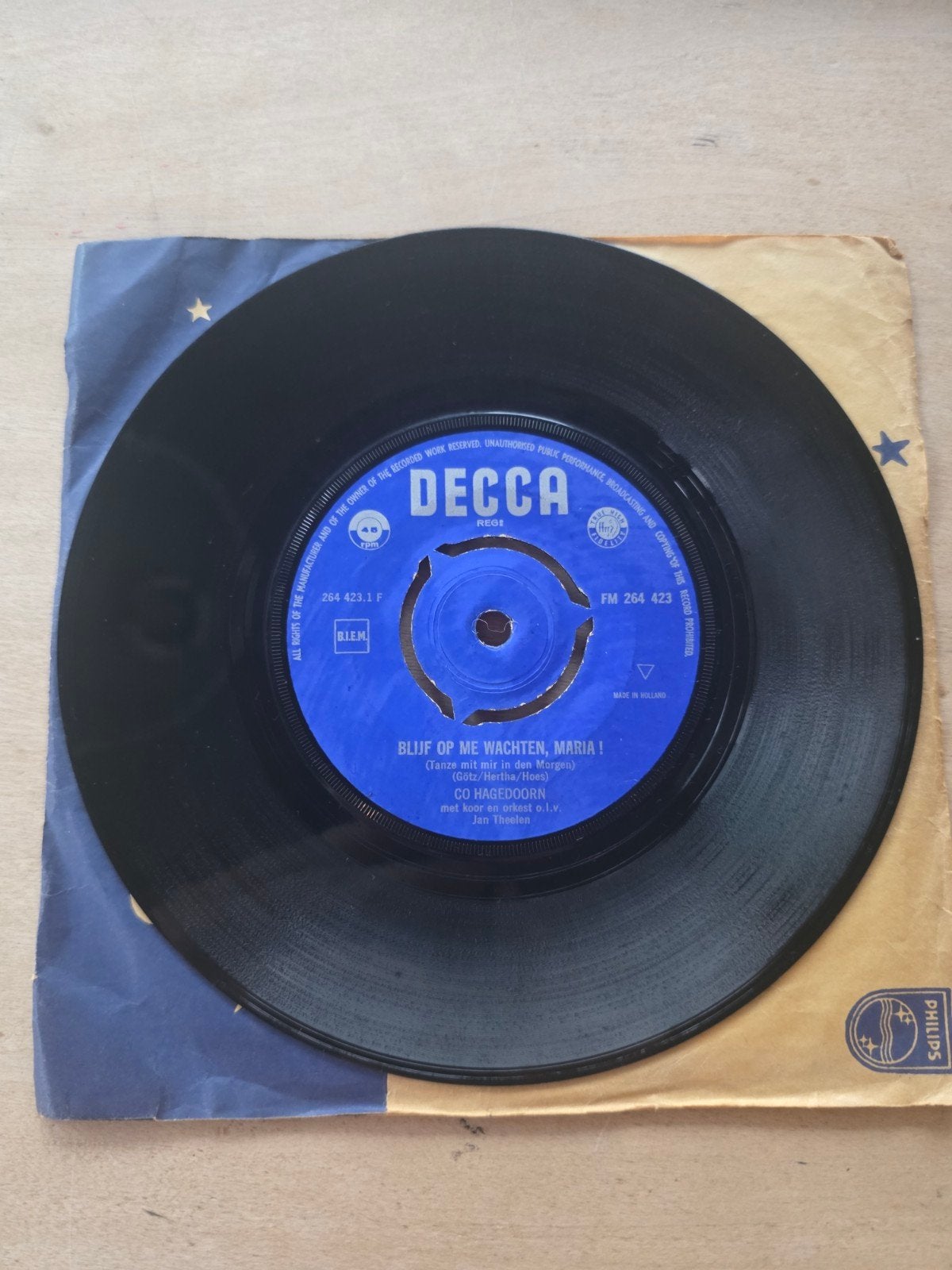 Co Hagedoorn - Madagascar, Cd's en Dvd's, Vinyl Singles, Gebruikt, Nederlandstalig, 7 inch, Ophalen of Verzenden