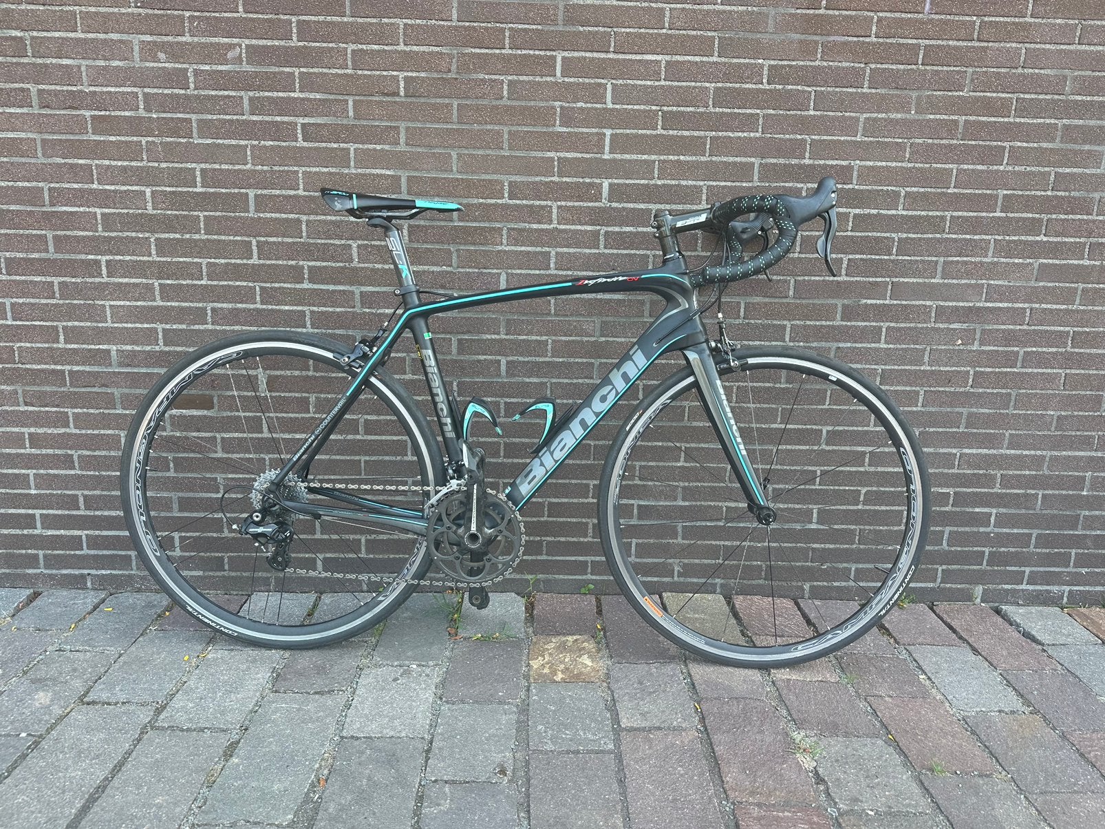 Bianchi infentino cv, Fietsen en Brommers, Carbon, Zo goed als nieuw, Meer dan 20 versnellingen, 53 tot 57 cm