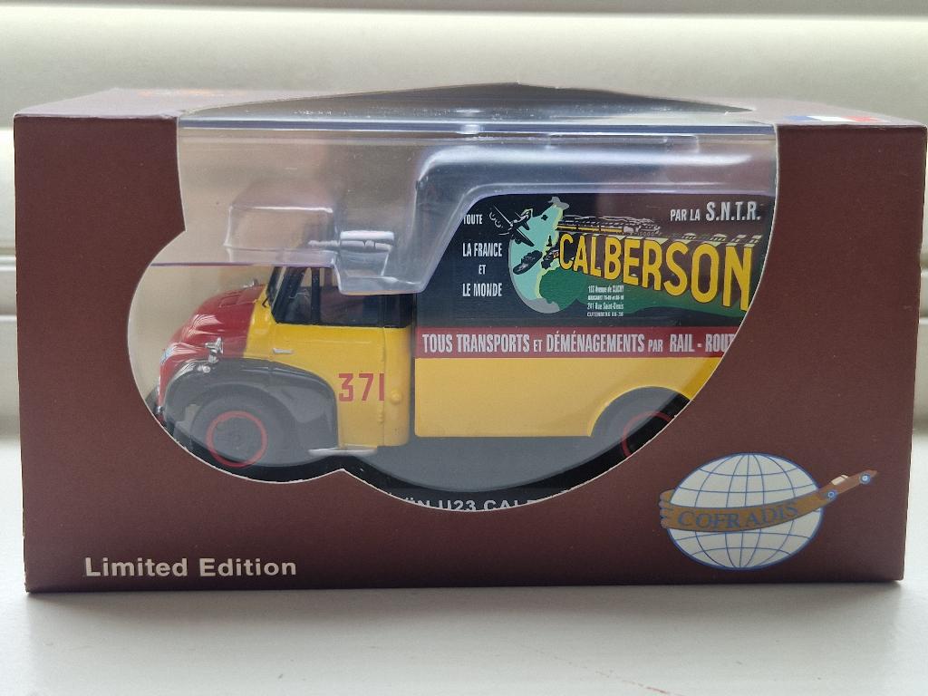 IXO Limited Edition - Citroen U23 Calberson - 1:43 - GOED, Ophalen of Verzenden, Gebruikt, Auto, Overige merken