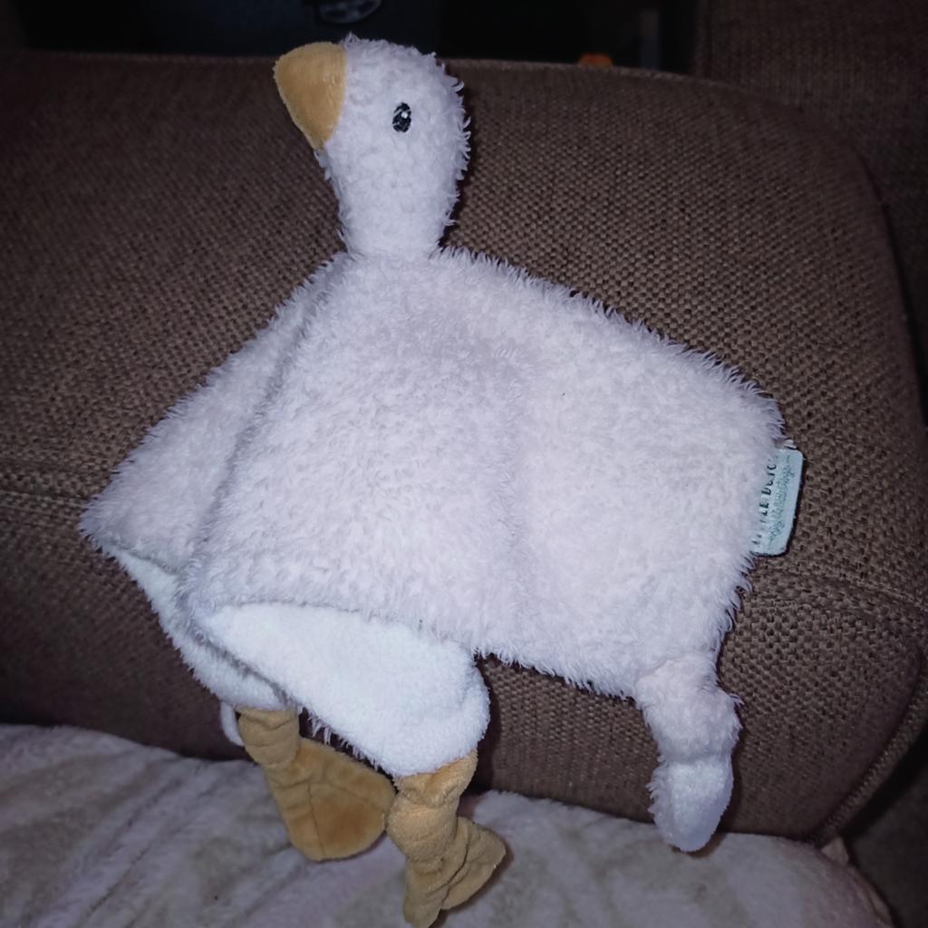 Little dutch speendoek goose / gans., Kinderen en Baby's, Speelgoed | Knuffels en Pluche, Little Dutch, Ophalen of Verzenden, Zo goed als nieuw