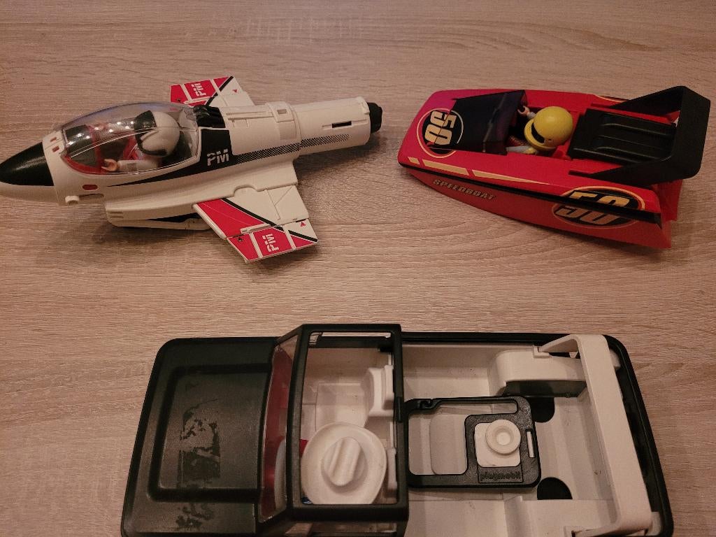 Playmobil meeneemvoertuigen, Ophalen of Verzenden, Gebruikt