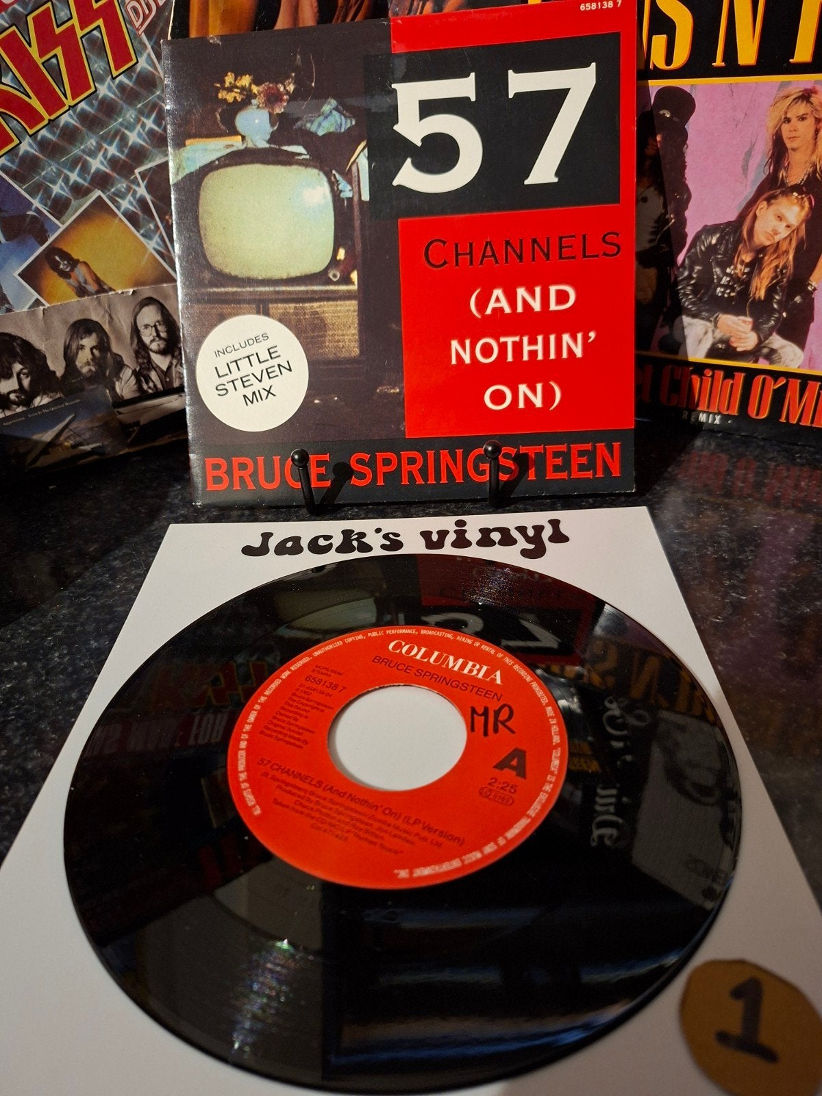Bruce Springsteen - 57 Channels (And Nothin' On) 1992/1, Cd's en Dvd's, Vinyl | Rock, Zo goed als nieuw, Beschermende buitenhoes