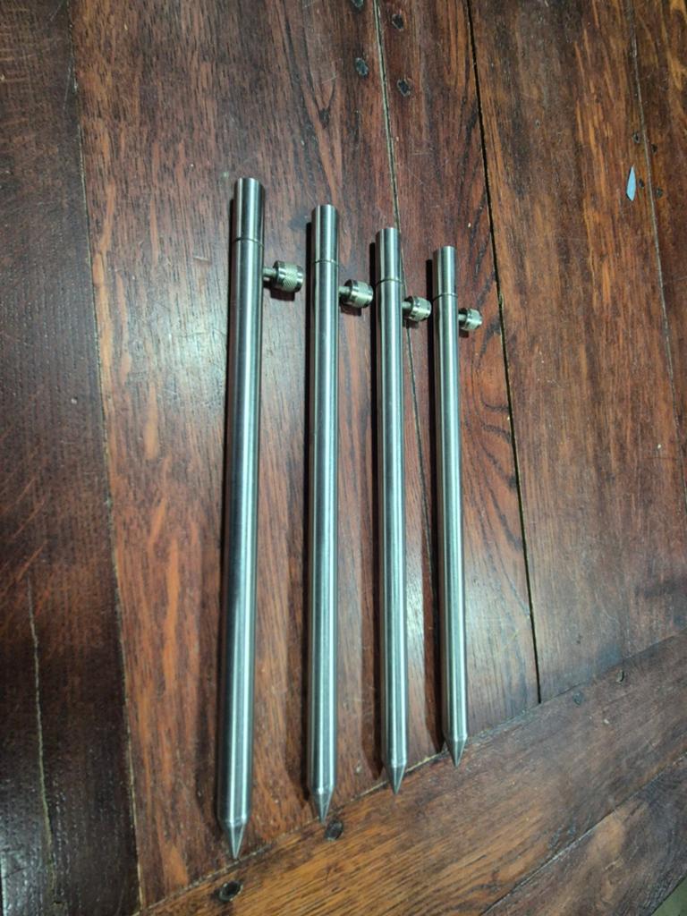 RVS Banksticks Handmade, Watersport en Boten, Ophalen of Verzenden, Gebruikt, Overige typen