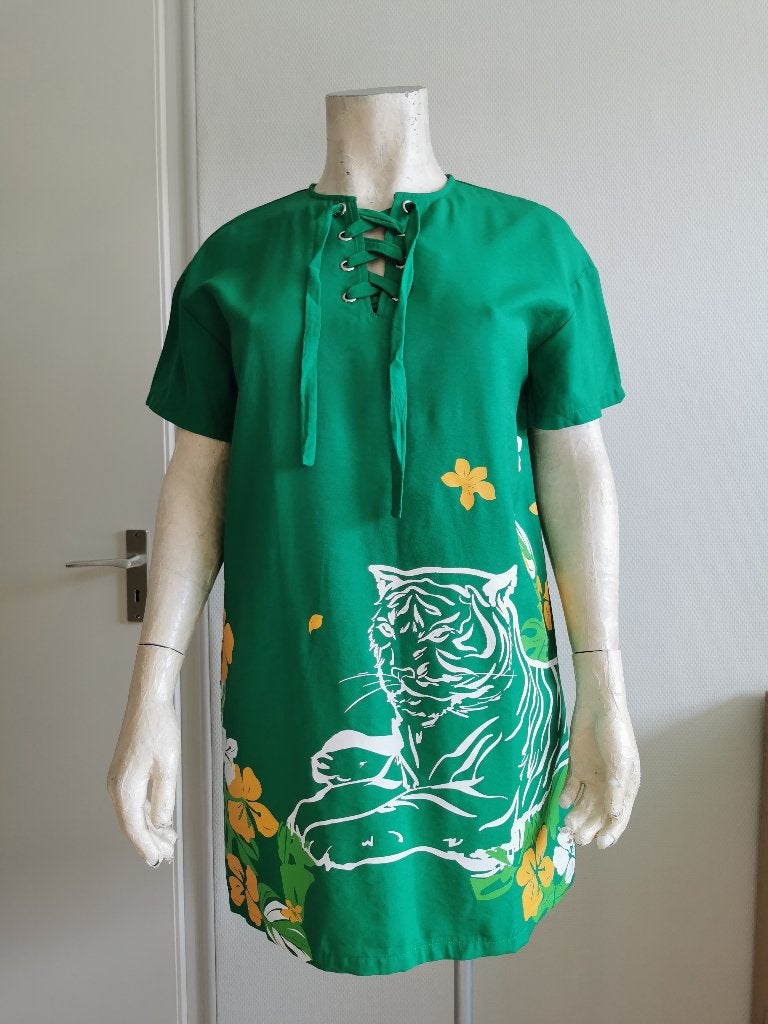 60... nieuwe jurk maat xl, Ophalen of Verzenden, Zo goed als nieuw, Groen, Jurk