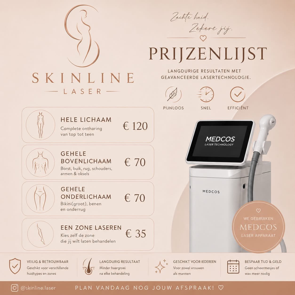 Laserontharing in Elst, gelderland, Ophalen of Verzenden, Nieuw