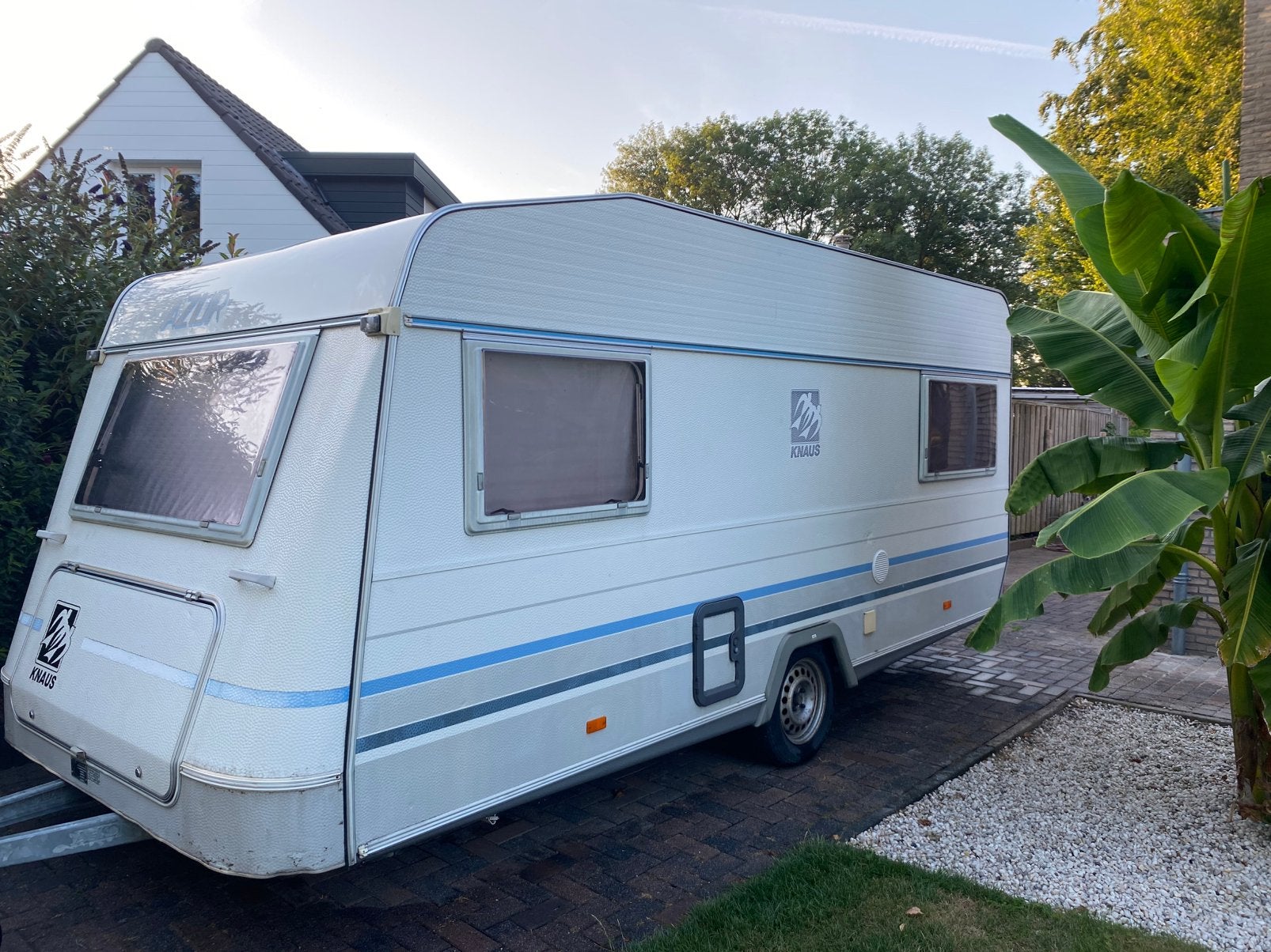 Goed onderhouden caravan Knaus 4107(1993), Ophalen, Zo goed als nieuw