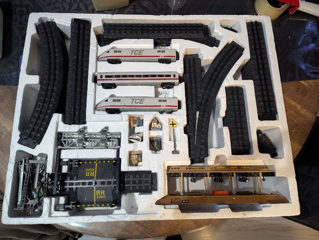 Dickie Train Super Set Compleet in Doos, Ophalen, Gebruikt
