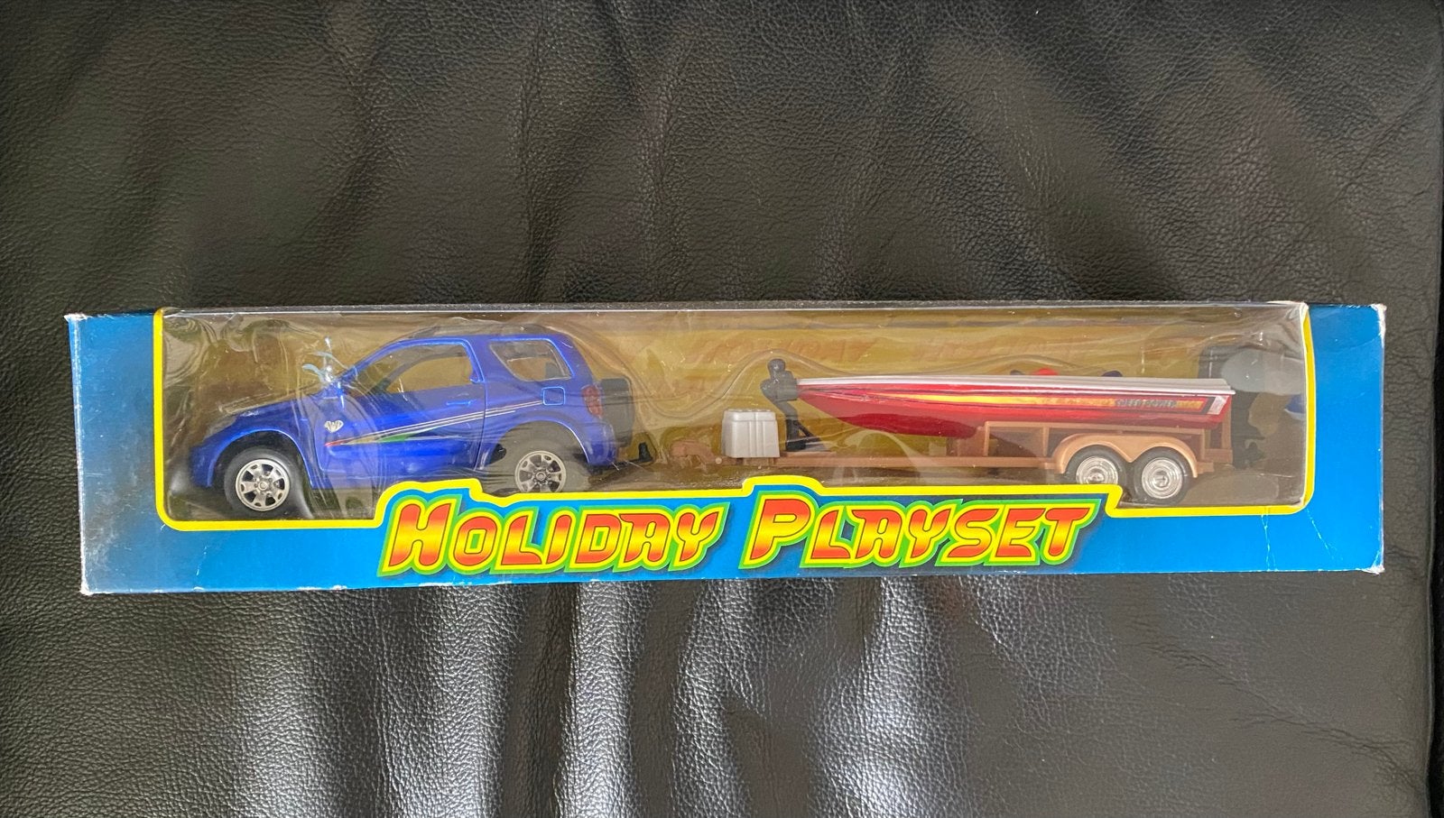 Holiday Playset: Auto met boot en trailer (Die-Cast), Kinderen en Baby's, Speelgoed | Speelgoedvoertuigen, Ophalen of Verzenden