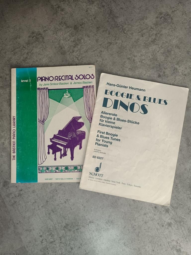 Piano Recital Solos & Boogie & Blues bladmuziek, Gebruikt, Ophalen of Verzenden, Artiest of Componist, Piano