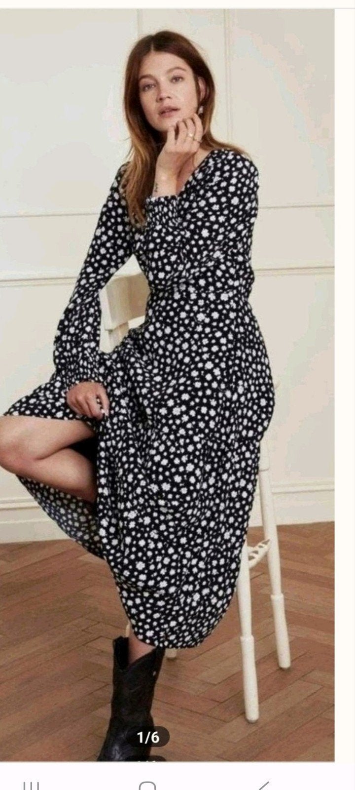 Fabienne Chapot Joni Tess jurk maat 36 *nieuw *, Kleding | Dames, Jurken, Nieuw, Maat 36 (S), Zwart, Onder de knie, Ophalen of Verzenden