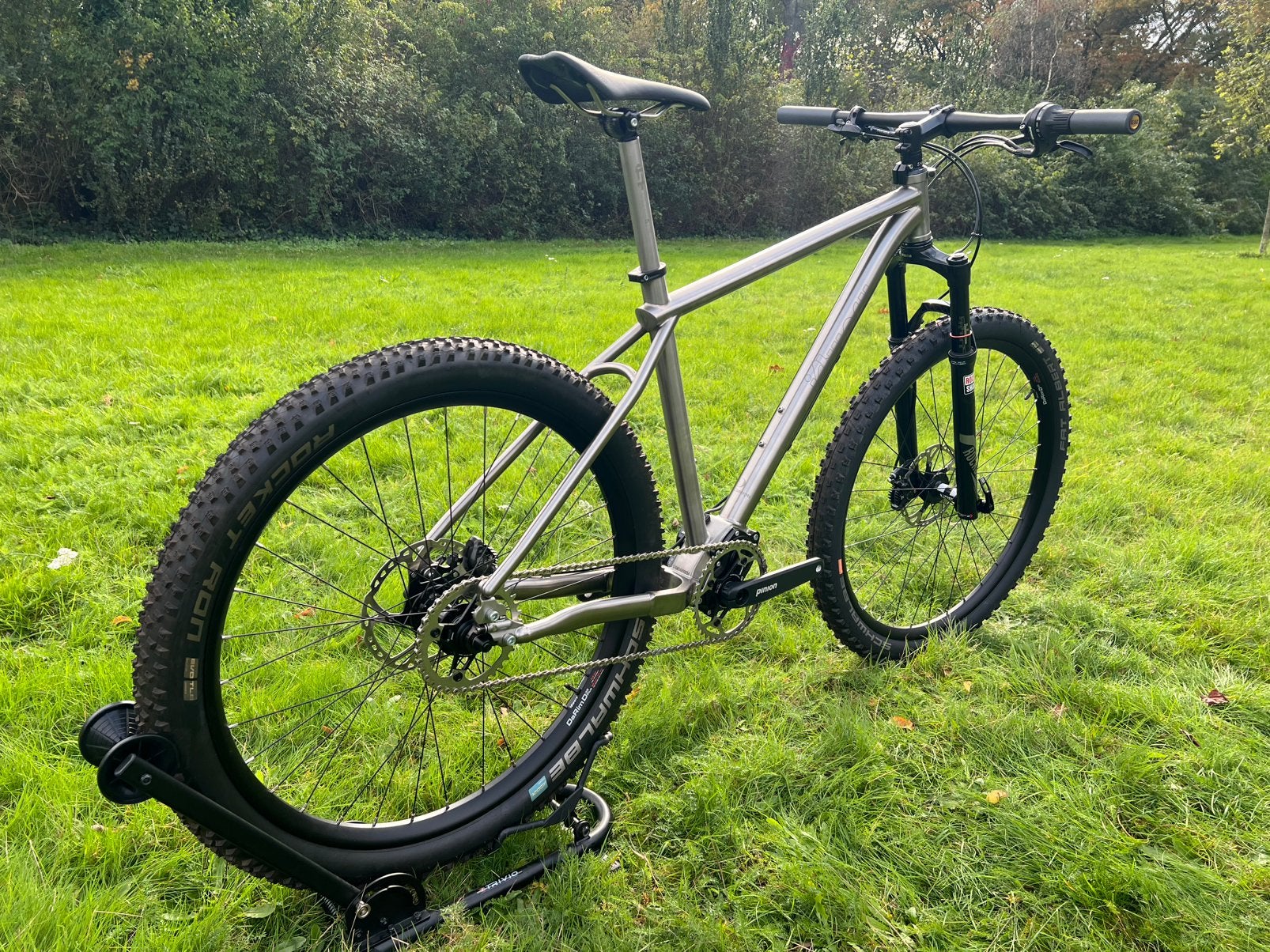 Idworx Rock O Pinion Ti P1.18. 51cm Rock Shox Reba Shima XT, Overige merken, Fully, ., Nieuw