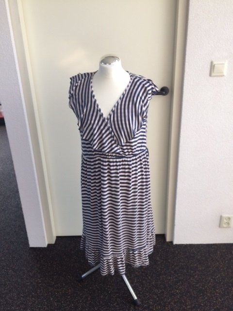 ZGAN positie jurk L tricot, Kleding | Dames, Positiekleding, Mama H&M, Blauw, Jurk, Maat 42/44 (L)