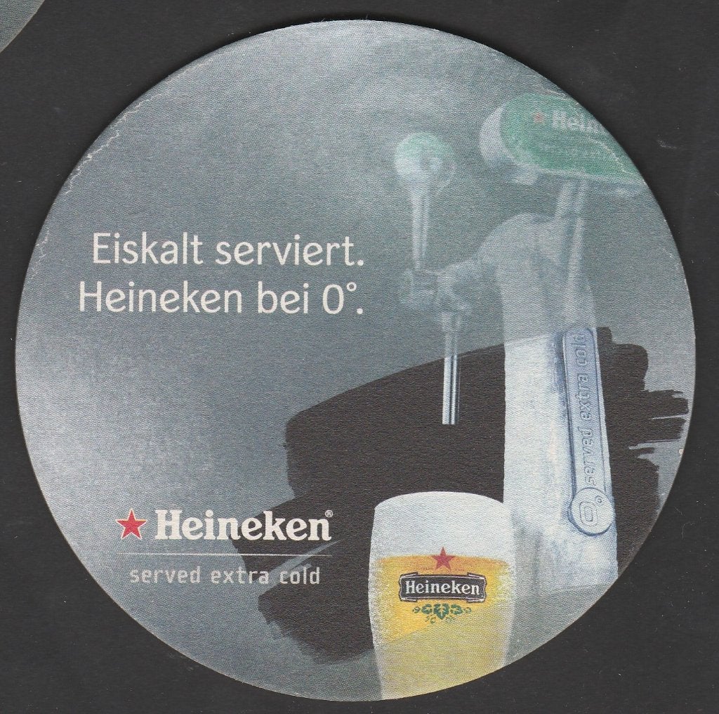 Bierviltje Heineken C 242 3, Verzamelen, Verzenden, Gebruikt, Viltje(s), Heineken